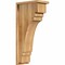 Ekena Millwork Pescadero Rough Sawn Corbel w/Backplate, Western Red Cedar, 8"W x 14"D x 30"H COR08X14X30PEC01RWR - alternate 1